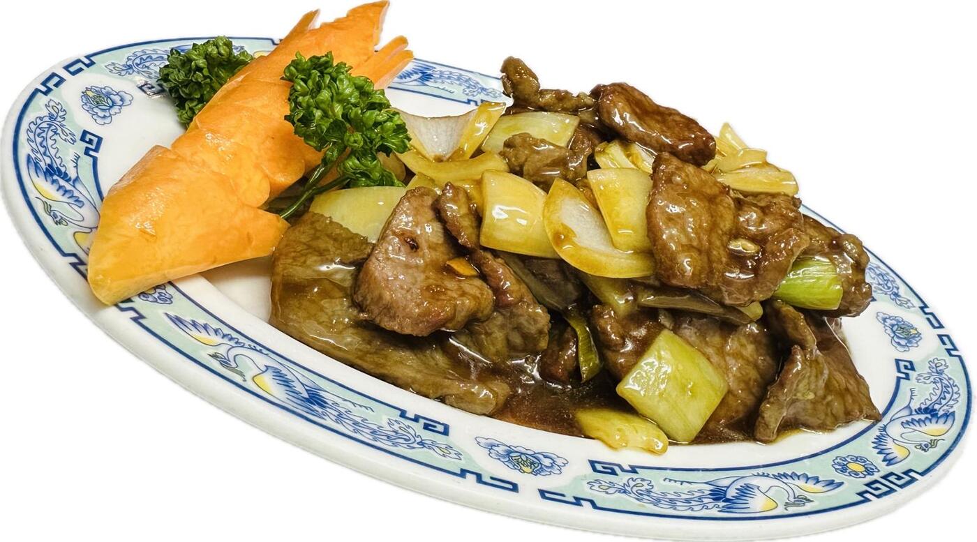 Beef with onions