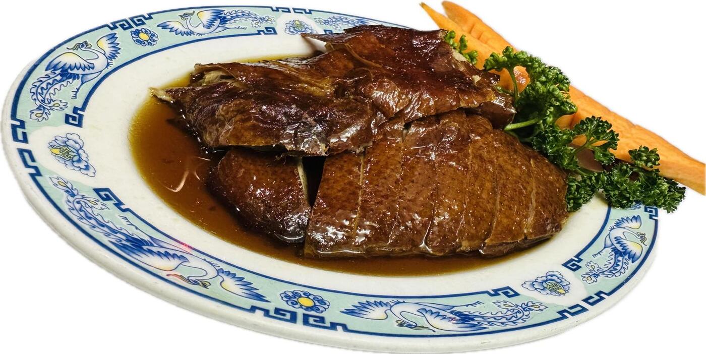 Chinese-style roasted duck